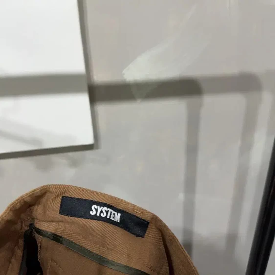 (34인치) 시스템옴므 한섬 클래식 캐주얼 면바지 치노팬츠 상품이미지5