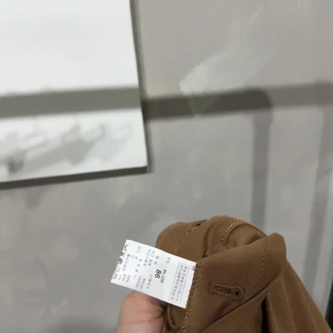 (34인치) 시스템옴므 한섬 클래식 캐주얼 면바지 치노팬츠 상품이미지6