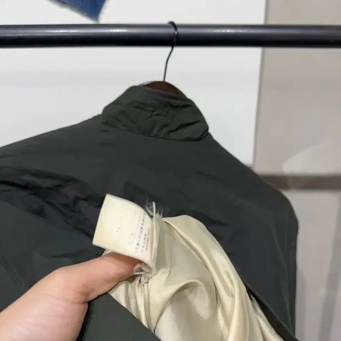 (95) 발렌시아가 올드스쿨 빈티지 명품 블루종 자켓 상품이미지6