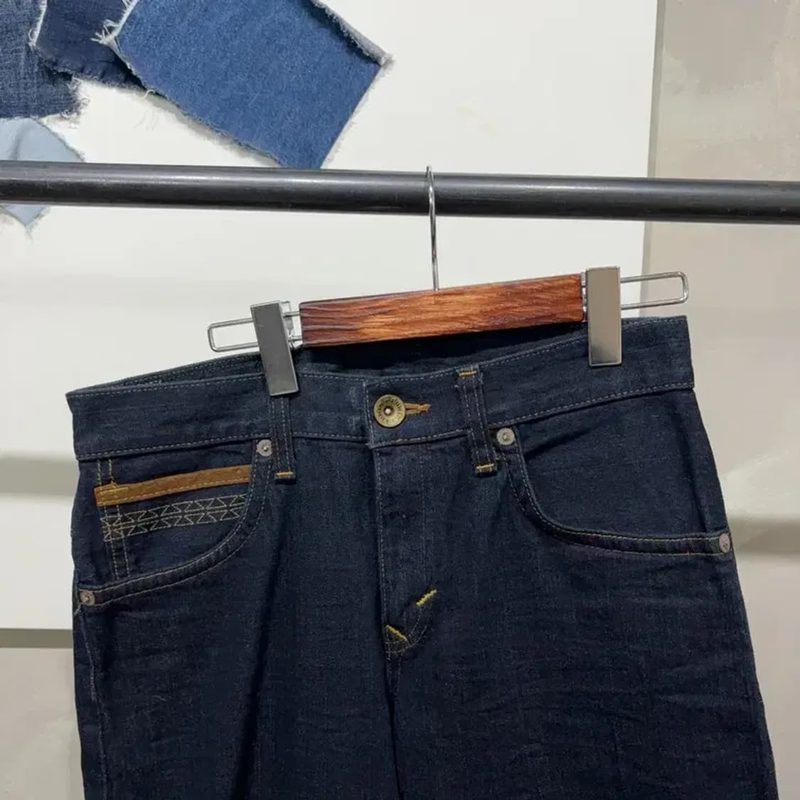 (30인치) 에드윈 빈티지 웨스턴 뒷면 디테일 청바지 데님팬츠 상품이미지2