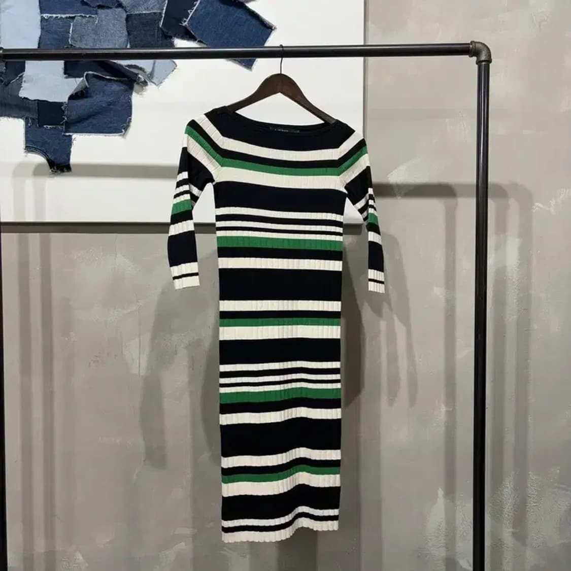 (90) 폴로 로렌 랄프로렌 여성 니트 7부 원피스 상품이미지1