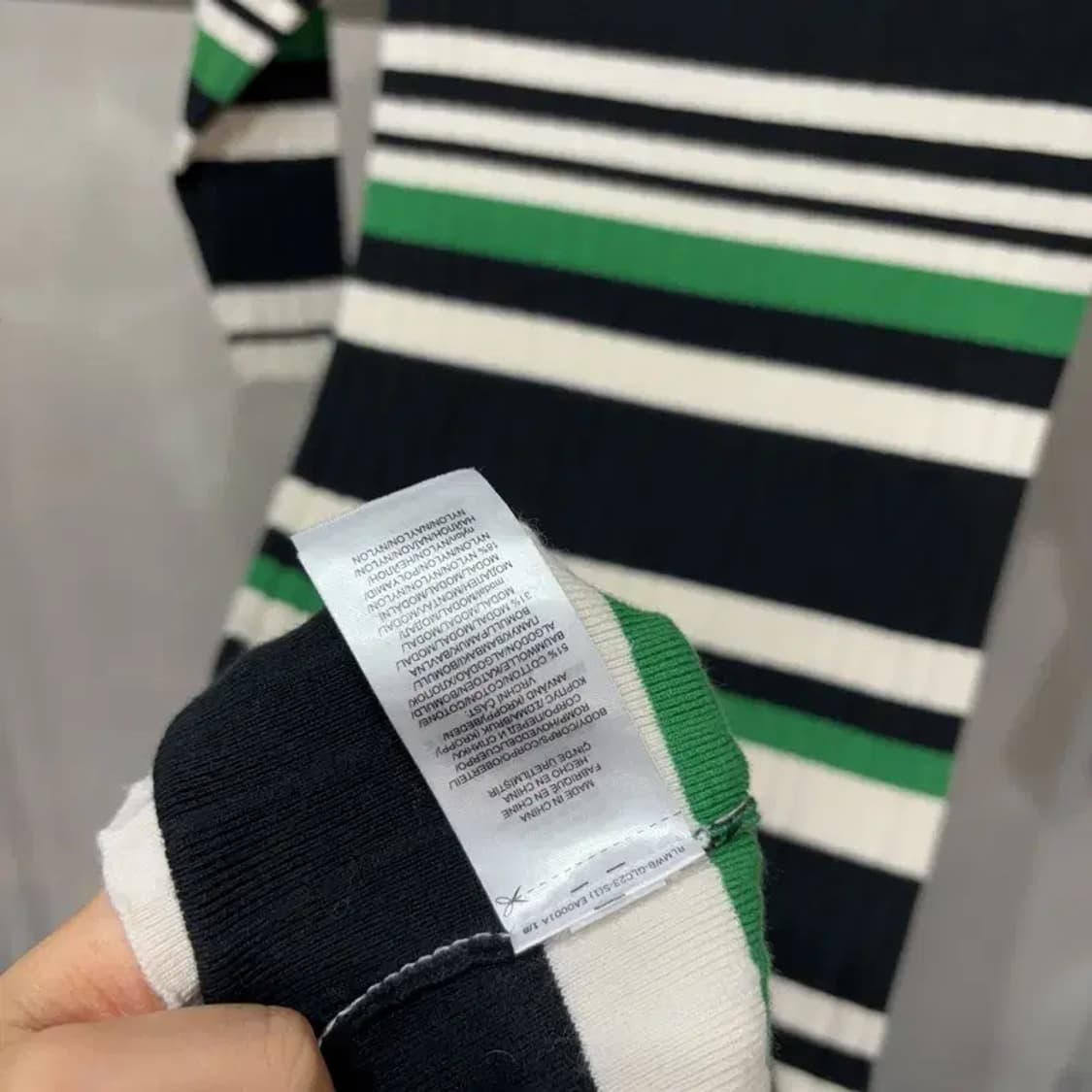 (90) 폴로 로렌 랄프로렌 여성 니트 7부 원피스 상품이미지4