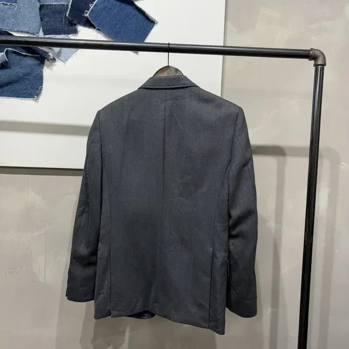 (90) 커스텀멜로우 캐주얼 클래식 블레이저 자켓 상품이미지3