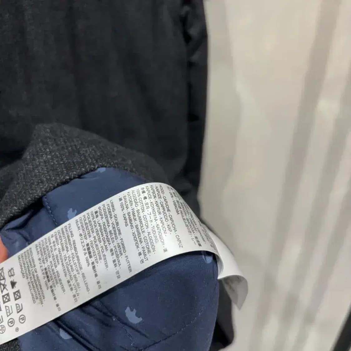 (100) 리바이스 캐주얼 밀리터리 모직 패딩 필드 자켓 상품이미지5