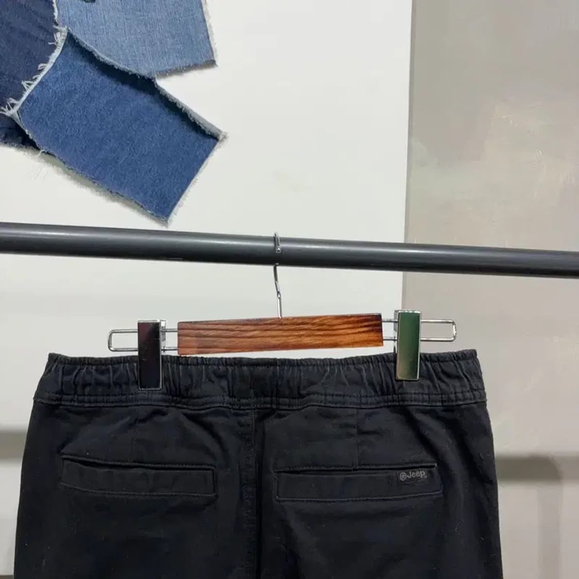 (28~30인치) 지프 아웃도어 캐주얼 카고 밴딩 조거팬츠 바지 상품이미지5