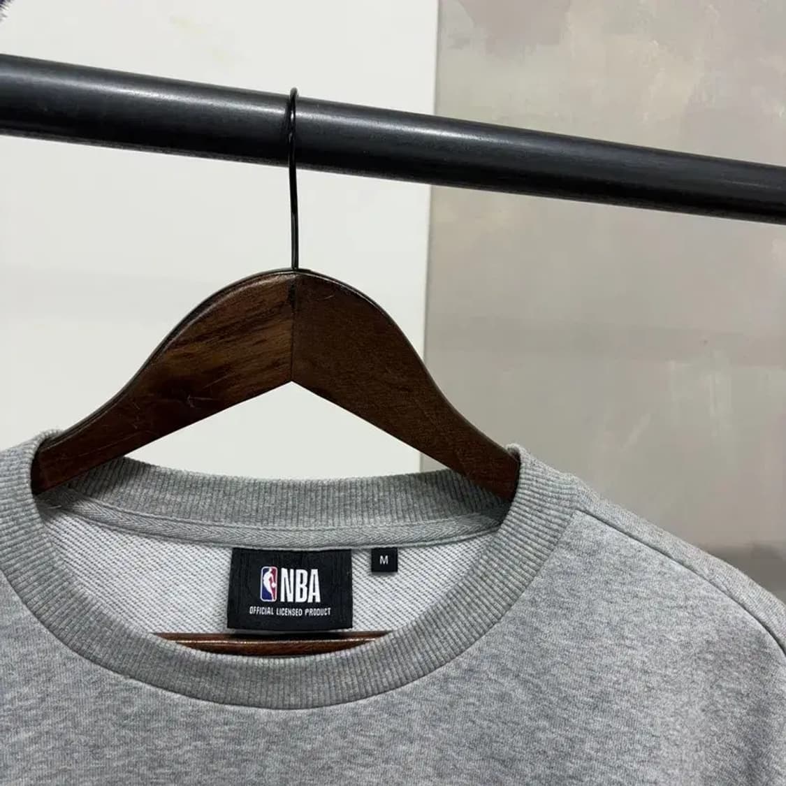 (100) NBA 캐주얼 농구 자수 맨투맨 긴팔티 상품이미지2