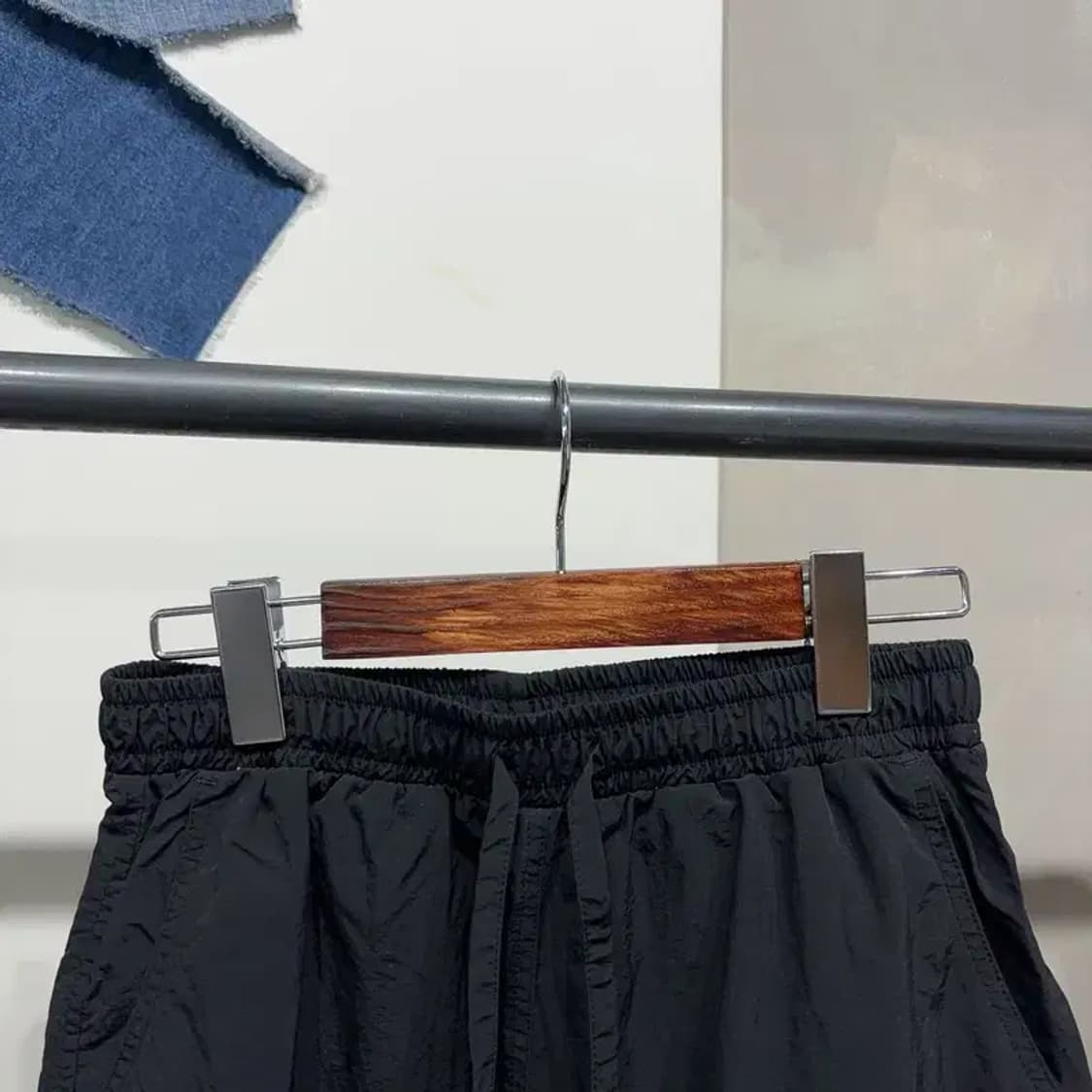 (24~26인치) 키르시 여성 스트릿 우븐 스트링팬츠 바지 상품이미지4