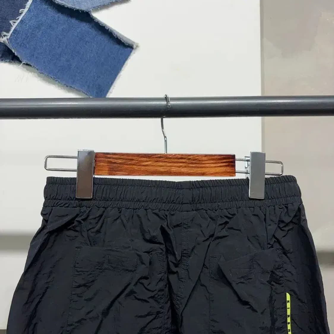 (24~26인치) 키르시 여성 스트릿 우븐 스트링팬츠 바지 상품이미지5