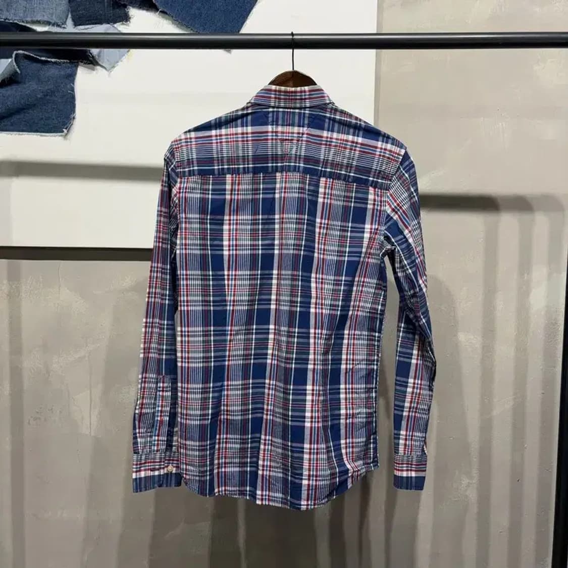 (90) 타미힐피거 캐주얼 빈티지 체크셔츠 남방 상품이미지2