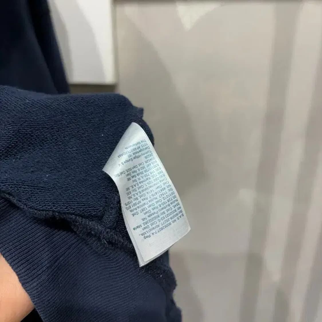 (95) 타미힐피거 캐주얼 스트릿 자수 로고 후드티 상품이미지5