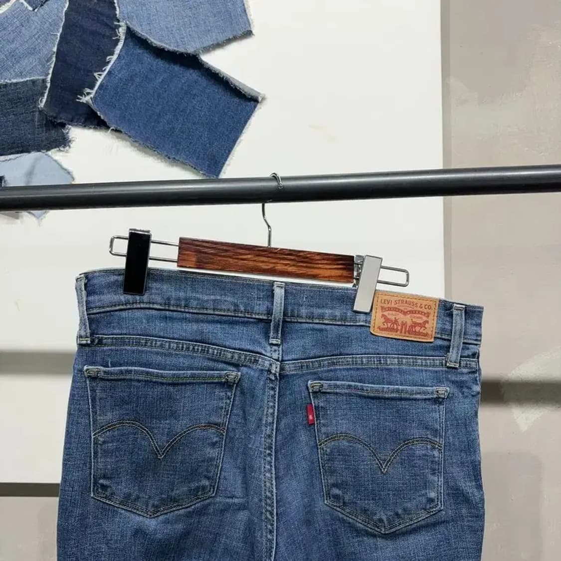 (29인치) 리바이스 711 여성 스키니 스판 청바지 상품이미지4