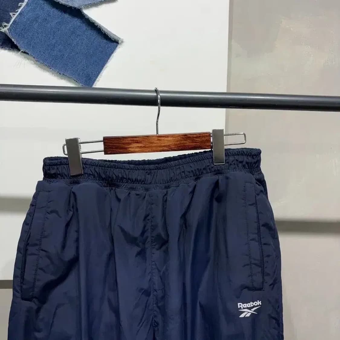 (32~34인치) 리복x커버낫 후리스 조거팬츠 바지 상품이미지2