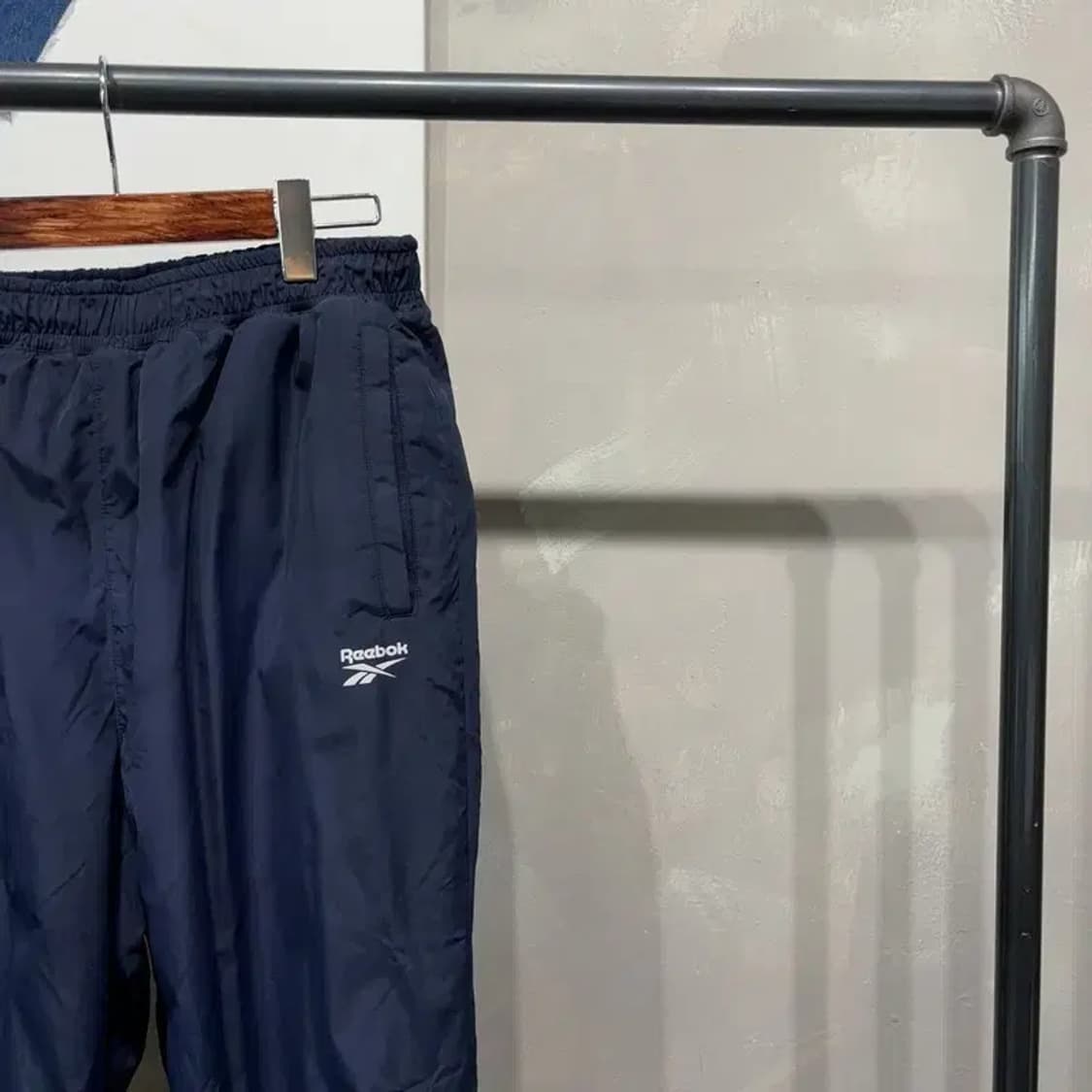 (32~34인치) 리복x커버낫 후리스 조거팬츠 바지 상품이미지3