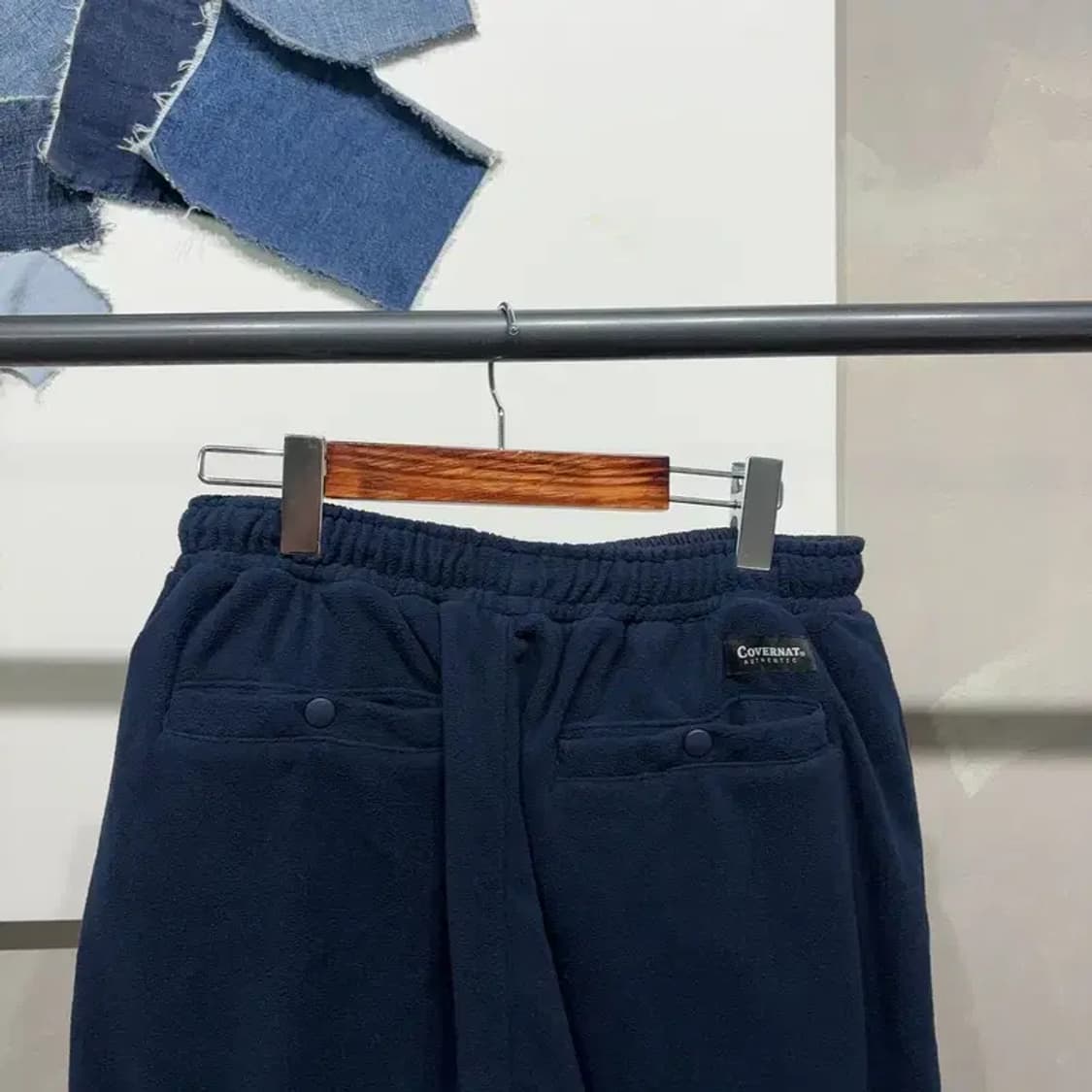 (32~34인치) 리복x커버낫 후리스 조거팬츠 바지 상품이미지9