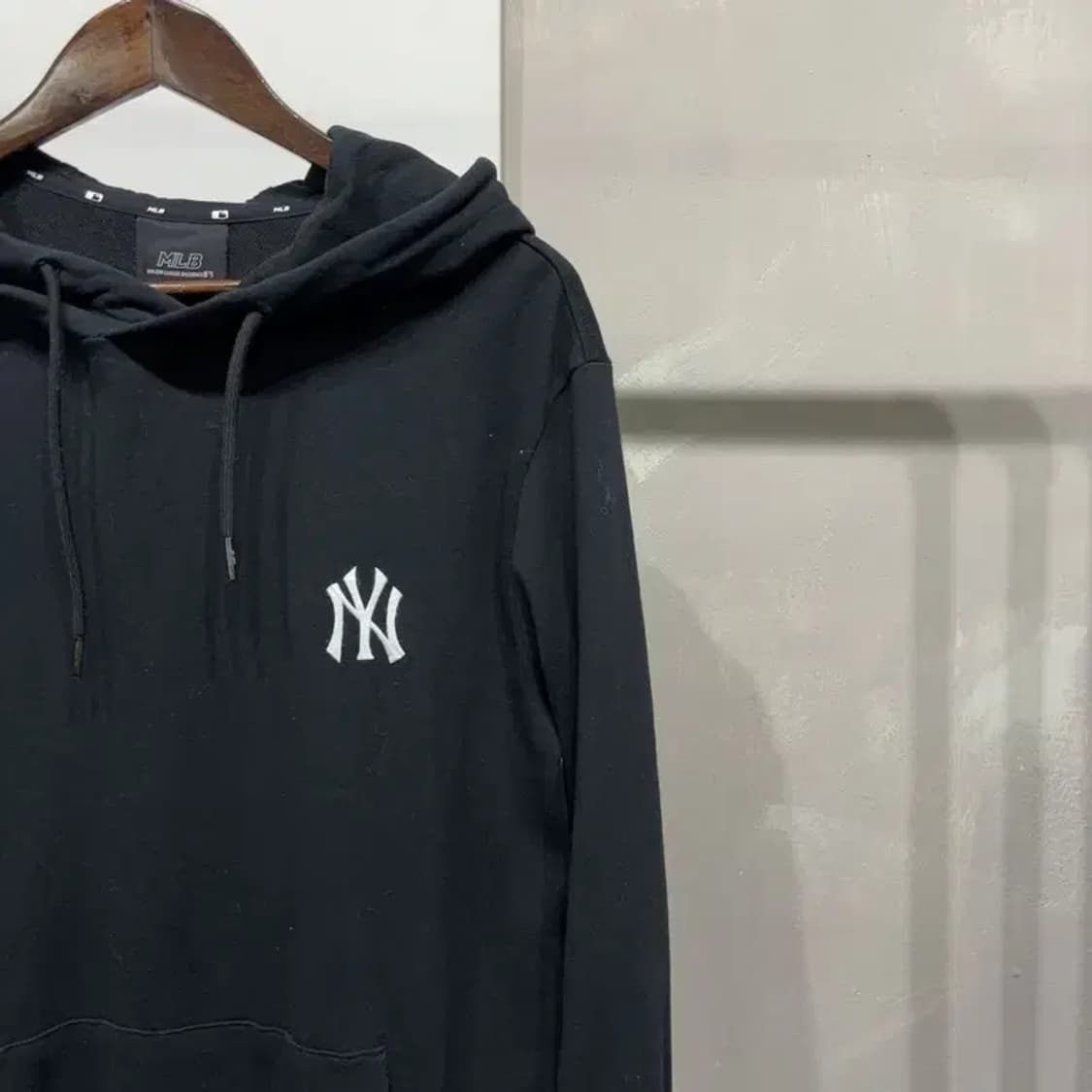 (100) MLB 뉴욕양키스 야구 캐주얼 프린팅 자수 후드티 상품이미지3