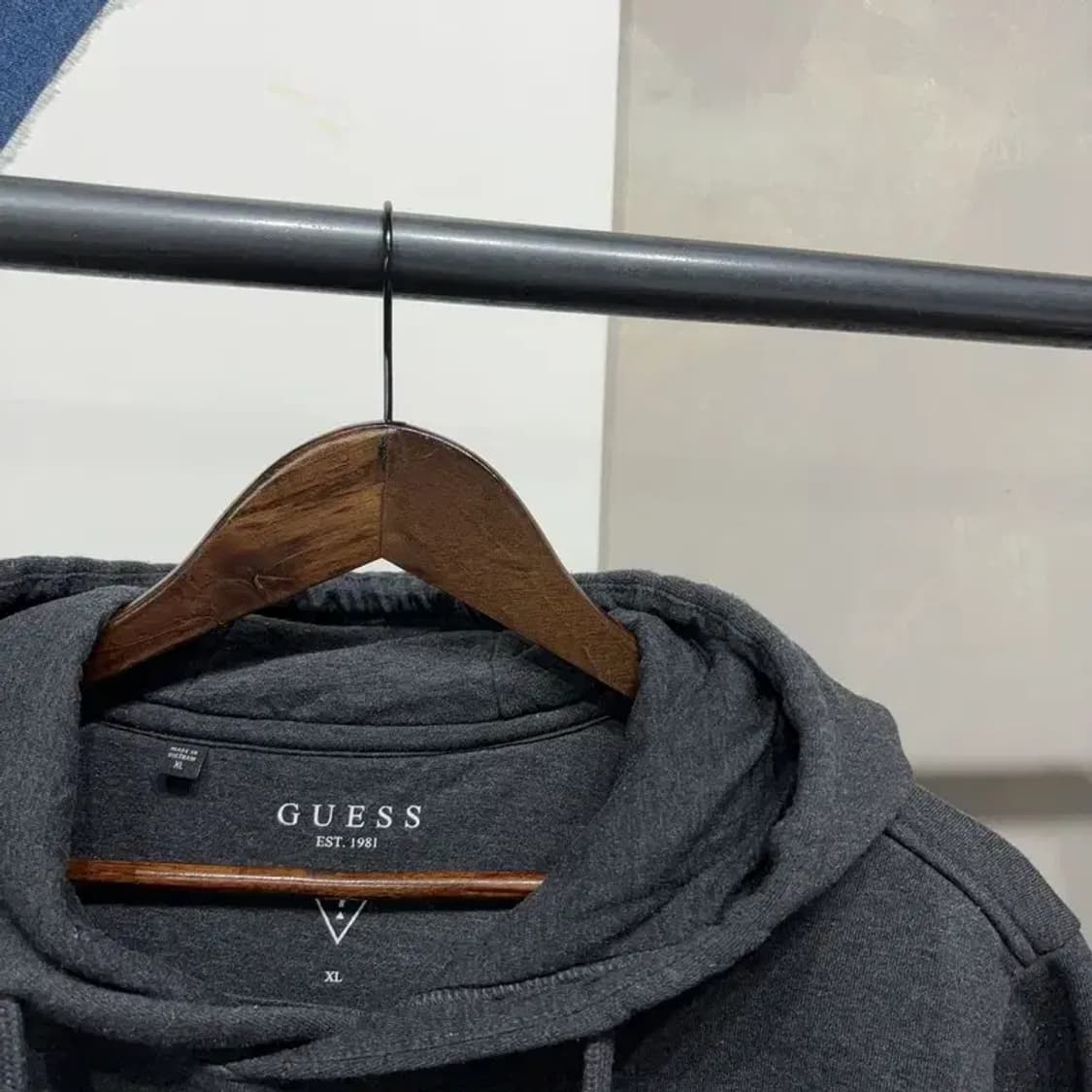 (105) 게스 캐주얼 스트릿 프린팅 기모 후드티 상품이미지2