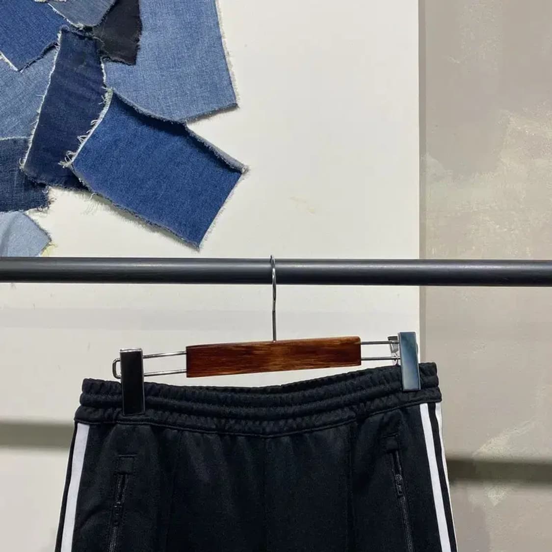 (27~29인치) 아디다스 여성 유로파 검흰 트레이닝팬츠 바지 상품이미지2