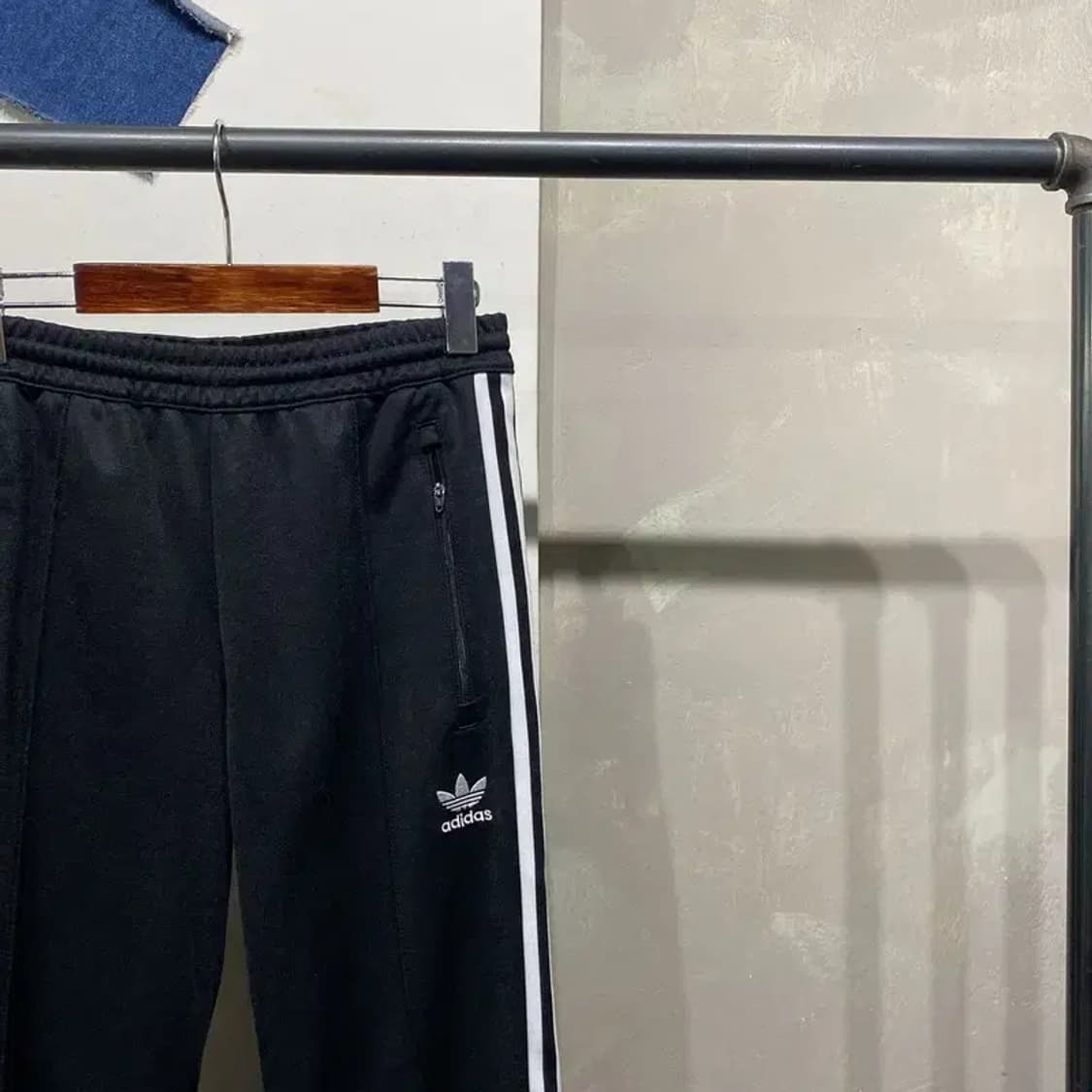 (27~29인치) 아디다스 여성 유로파 검흰 트레이닝팬츠 바지 상품이미지3