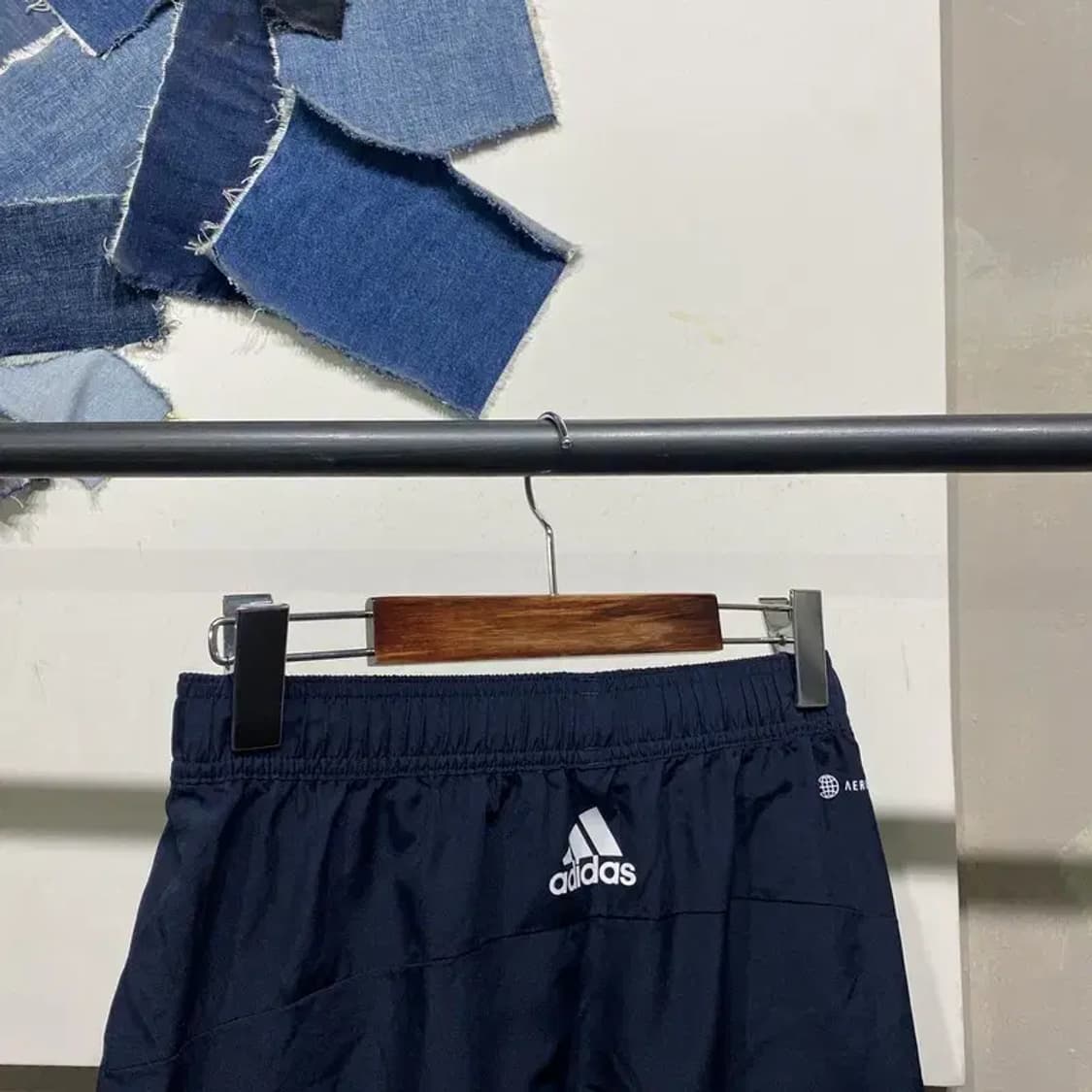 (25~27인치) 아디다스 여성 운동 프린팅 밴딩 반바지 숏팬츠 상품이미지5