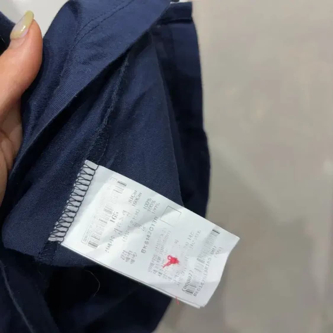 (80) 빈폴 여성 캐주얼 클래식 자수 반팔 카라티 상품이미지5