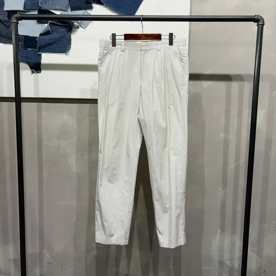 (32인치) 닥스 캐주얼 클래식 투턱 면바지 코튼팬츠 상품이미지1