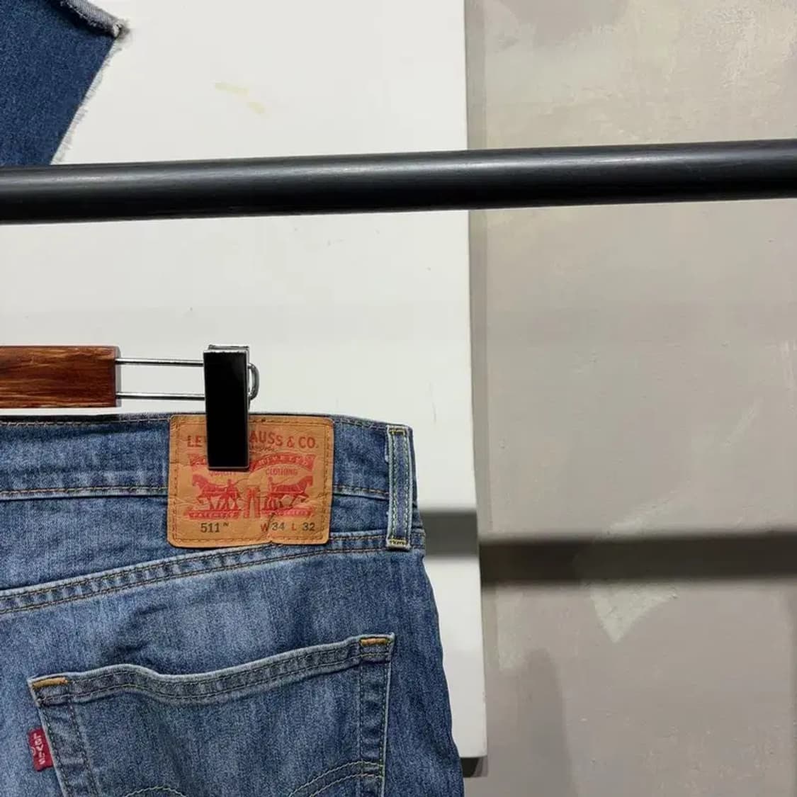 (34인치) 리바이스 511 빈티지 쿨소재 여름 청바지 데님팬츠 상품이미지4