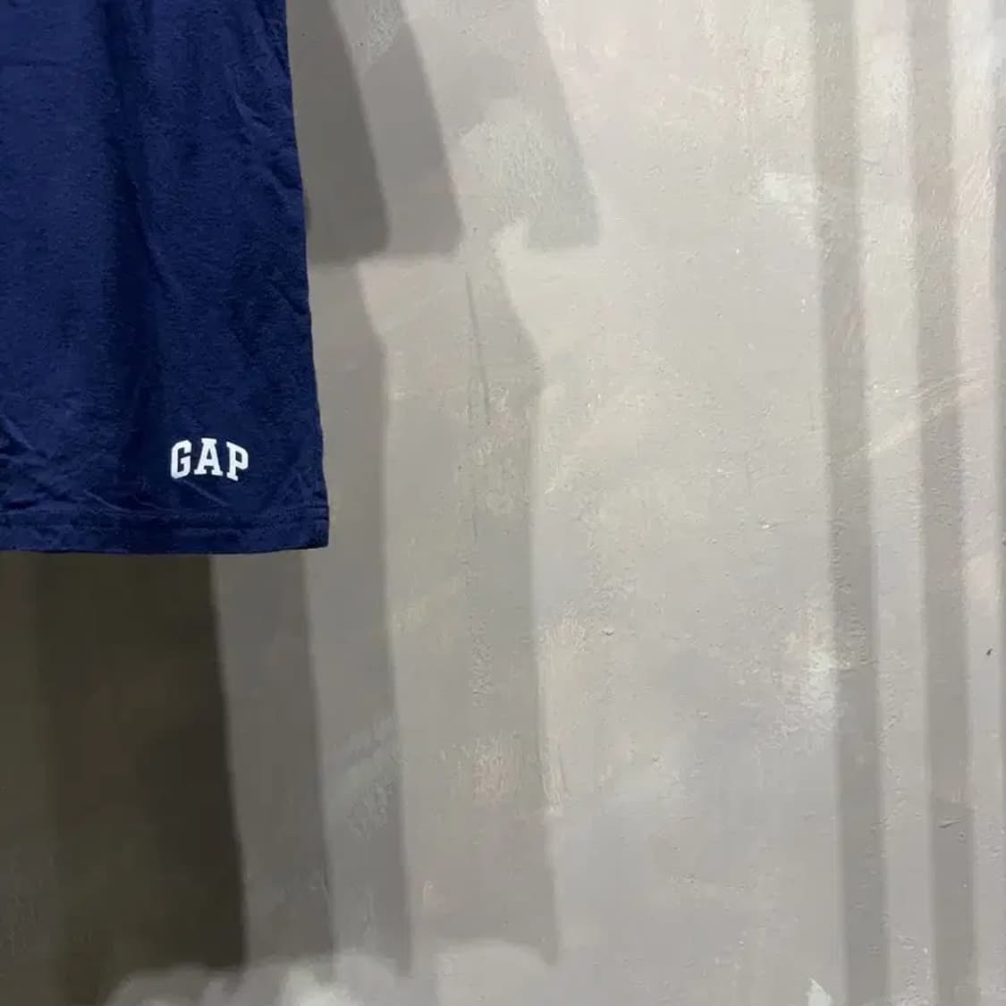 (95) 갭 GAP 여성 무지 캐주얼 네이비 반팔 티 상품이미지3