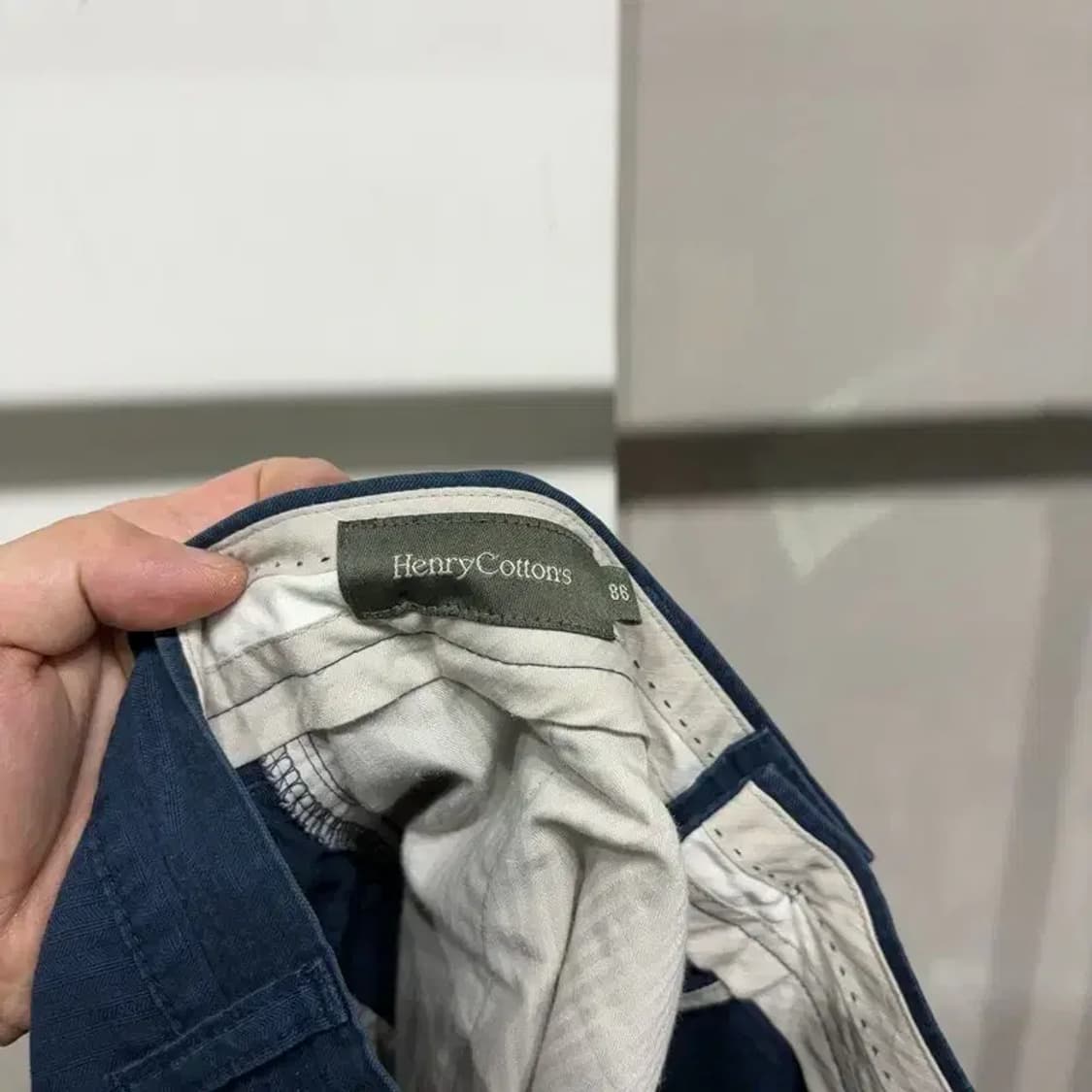 (32~33인치) 헨리코튼 캐주얼 클래식 면반바지 상품이미지6