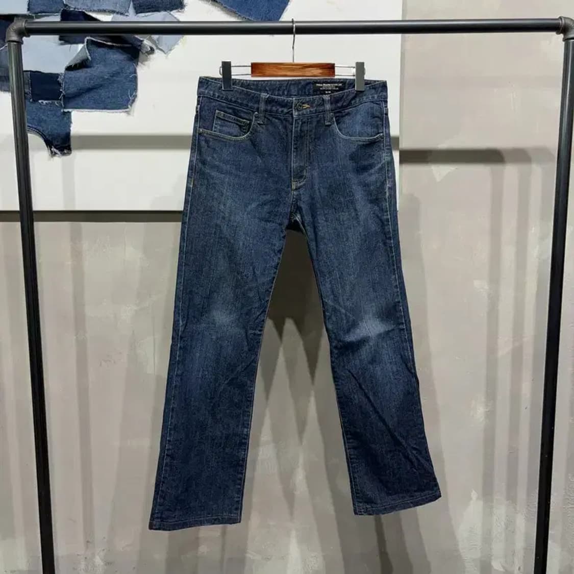 (30인치) 폴로진스 빈티지 워싱 스판 청바지 데님팬츠 상품이미지1