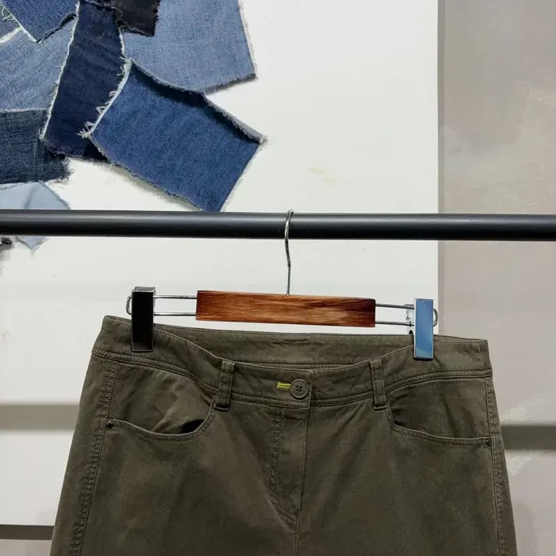 (30인치) 와이드앵글 여성 골프 캐주얼 스판 면바지 팬츠 상품이미지2