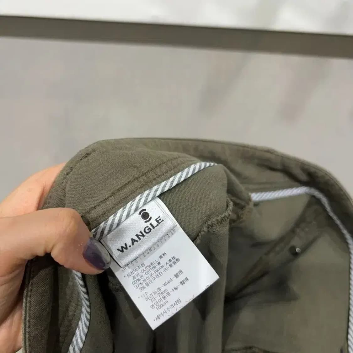 (30인치) 와이드앵글 여성 골프 캐주얼 스판 면바지 팬츠 상품이미지5