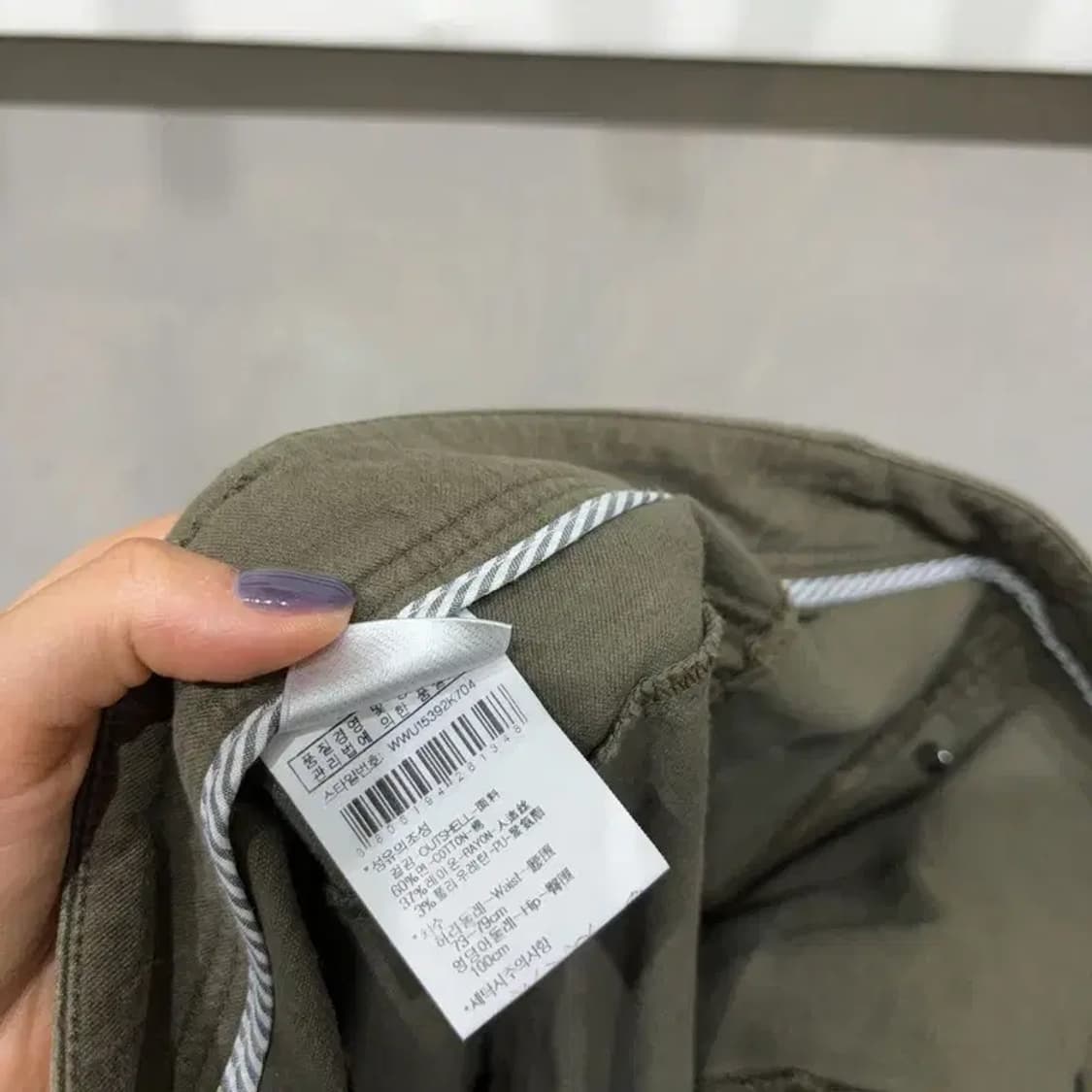 (30인치) 와이드앵글 여성 골프 캐주얼 스판 면바지 팬츠 상품이미지6
