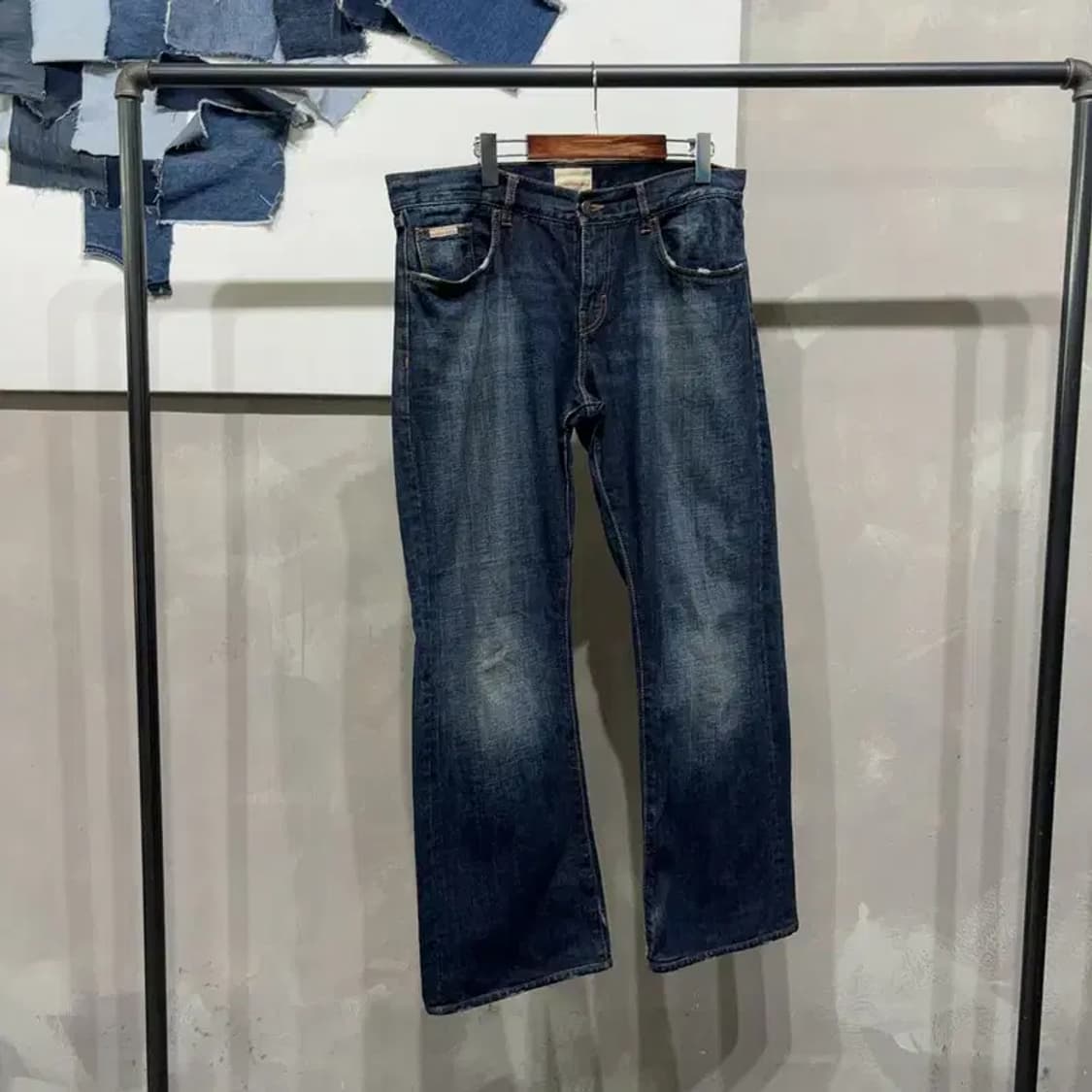 (34인치) 캘빈클라인 CK 빈티지 청바지 데님팬츠 상품이미지1
