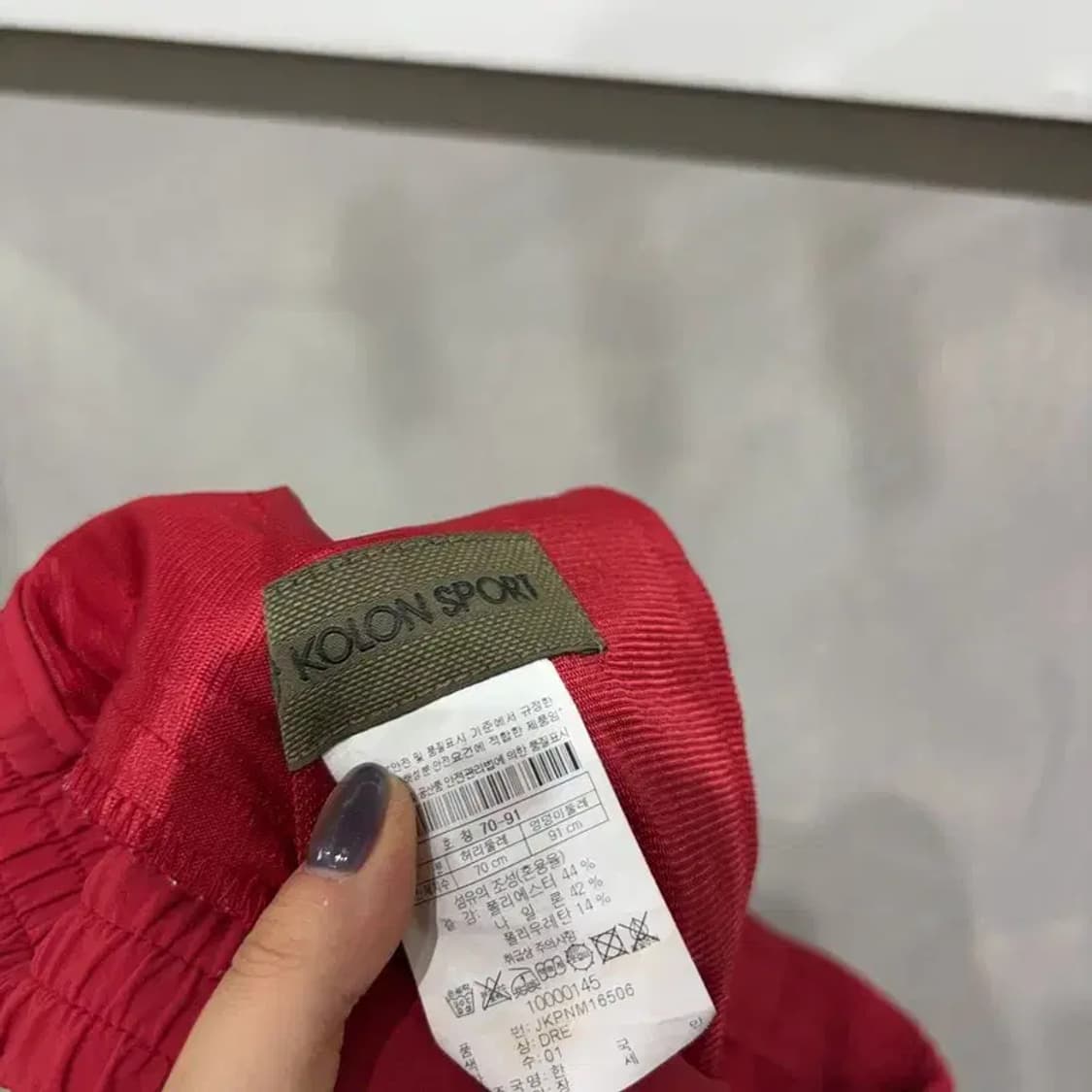 (26~27인치) 코오롱스포츠 여성 등산 봄 여름 팬츠 바지 상품이미지6
