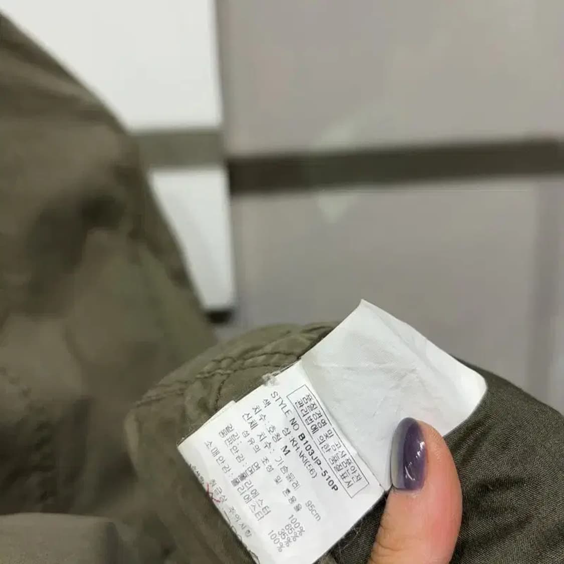 (95) 버커루 여성 밀리터리 빈티지 야상자켓 상품이미지6