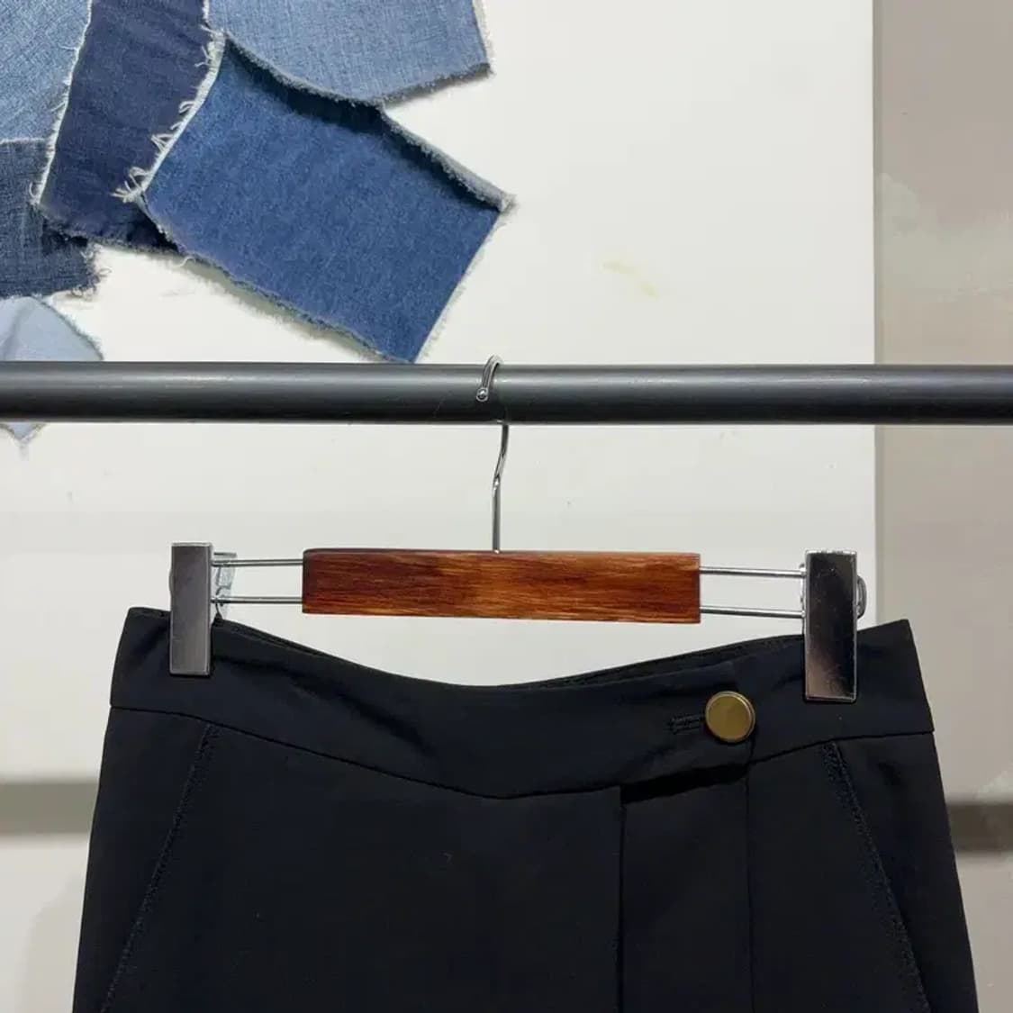 (26인치) 쉬스미스 여성 캐주얼 와이드핏 7부바지 팬츠 상품이미지3