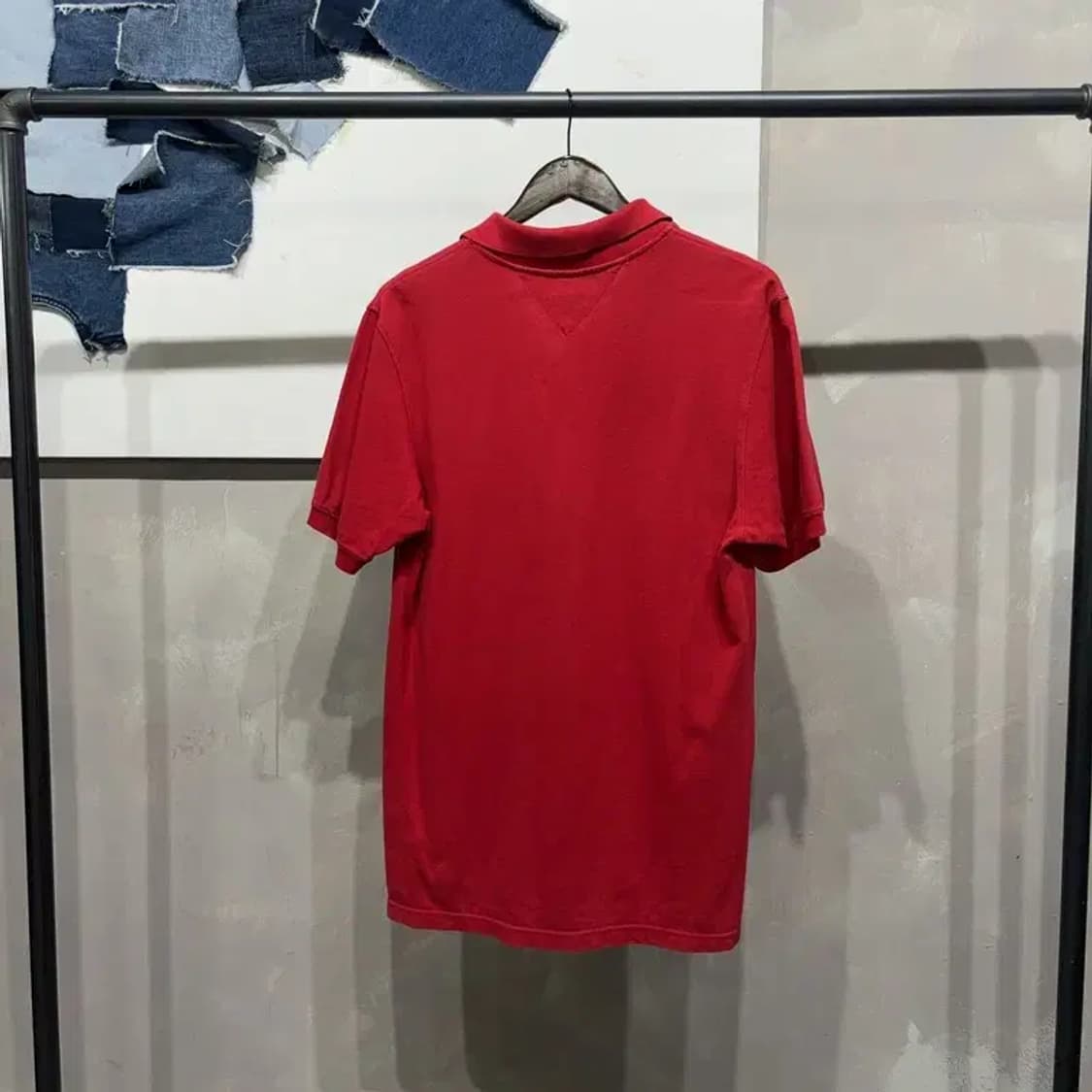(100) 타미힐피거 캐주얼 클래식 반팔 PK 카라티 상품이미지4