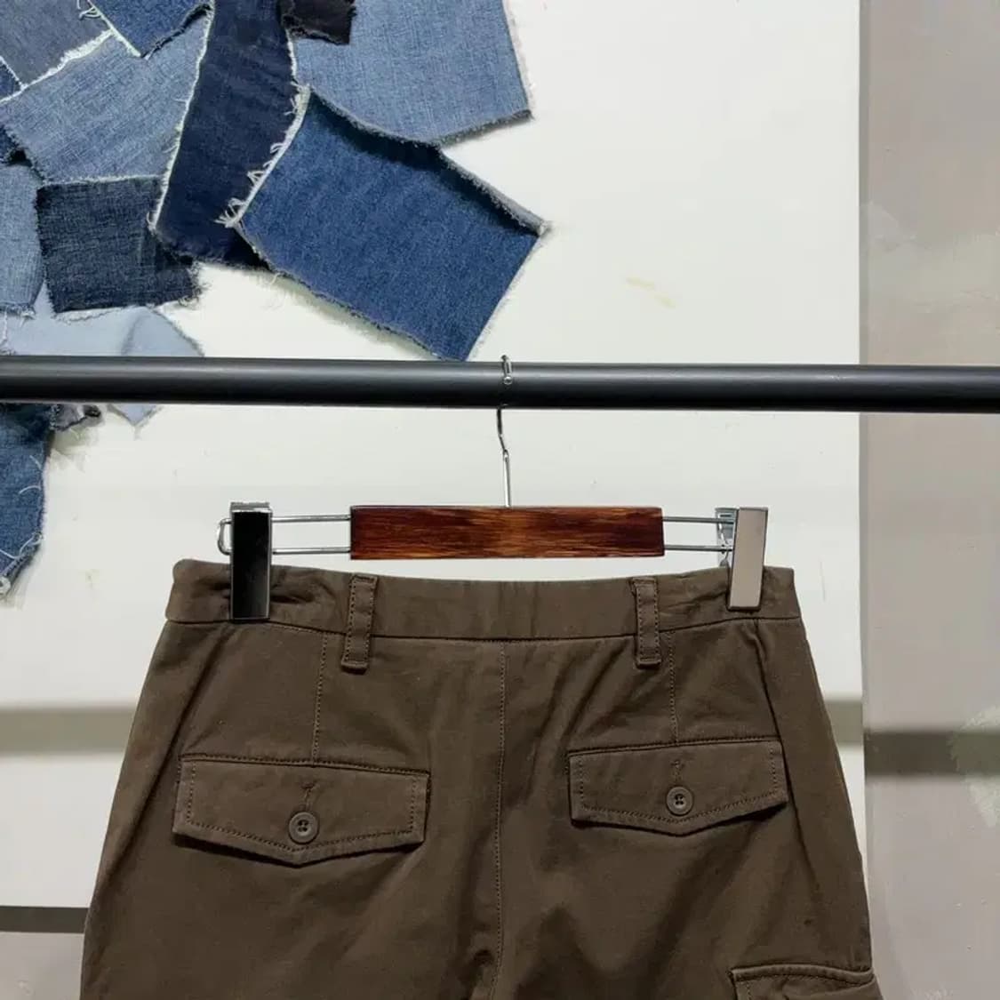 (27인치) 노스페이스 여성 화이트라벨 카고팬츠 면바지 상품이미지5