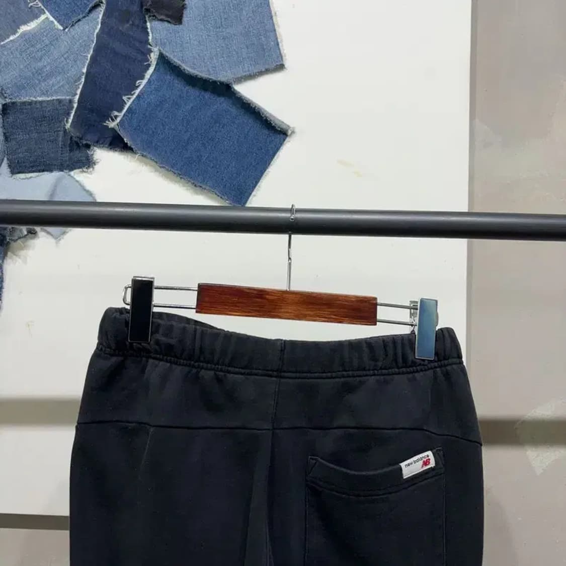 (26~28인치) 뉴발란스 여성 운동 스포츠 밴딩 조거팬츠 바지 상품이미지4