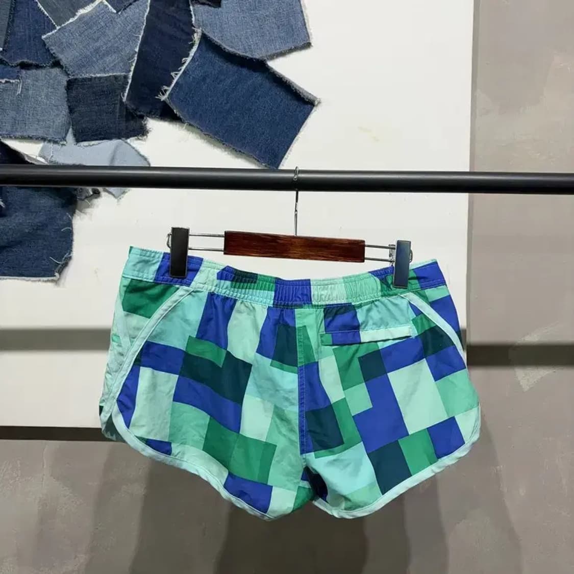 (30인치) 아디다스 여성 패턴 스윔숏팬츠 반바지 상품이미지4