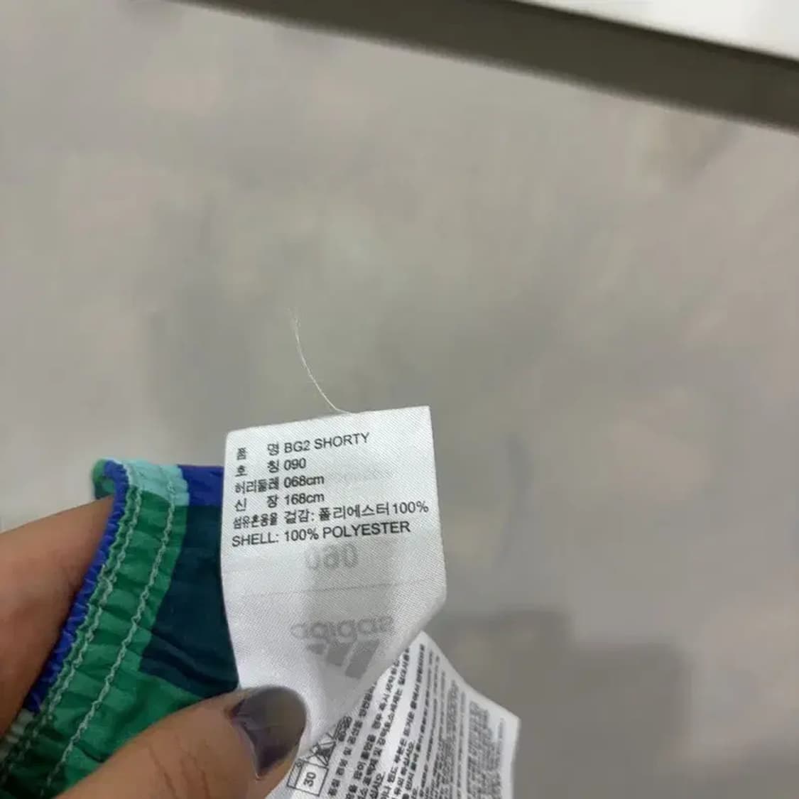 (30인치) 아디다스 여성 패턴 스윔숏팬츠 반바지 상품이미지6