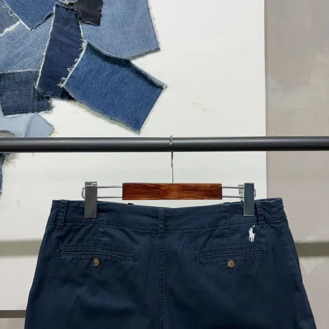 (30인치) 폴로 랄프로렌 여성 캐주얼 면반바지 코튼 숏팬츠 상품이미지4
