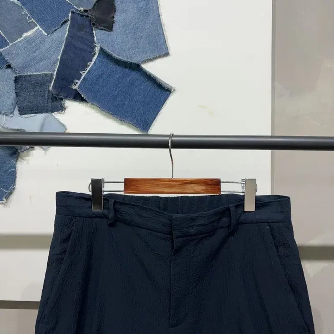 (32~34인치) 코스 COS 캐주얼 밴딩 시어서커 바지 팬츠 상품이미지2
