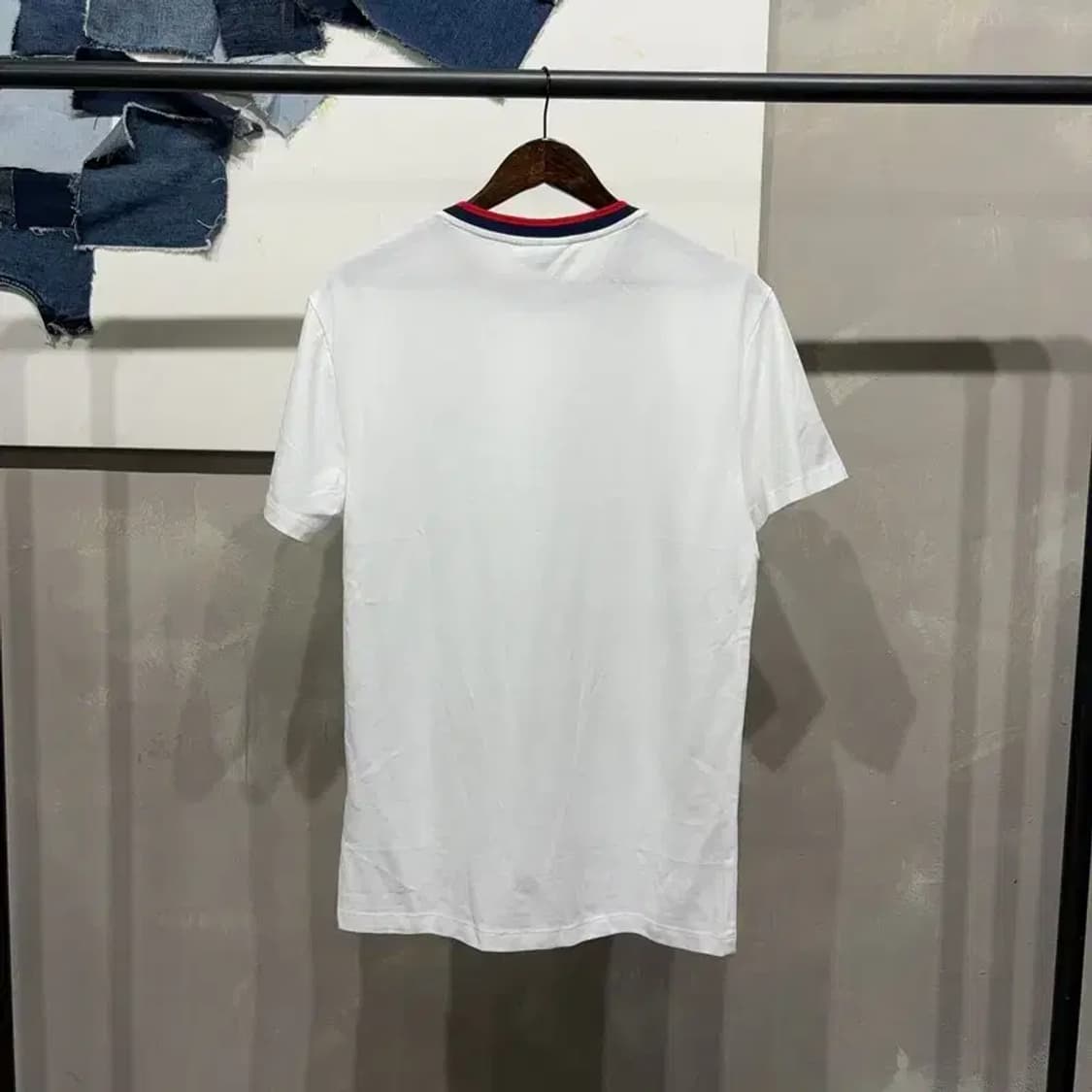 (100) 라코스테 캐주얼 클래식 자수 반팔 티 상품이미지4