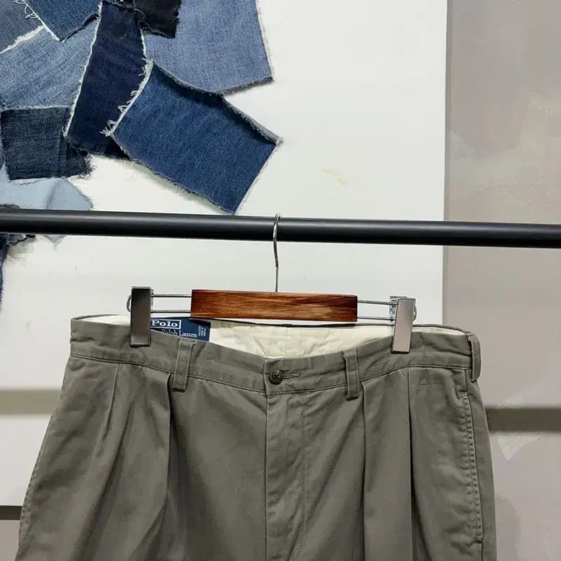 (34인치) 폴로 랄프로렌 캐주얼 투턱 면바지 코튼팬츠 상품이미지2