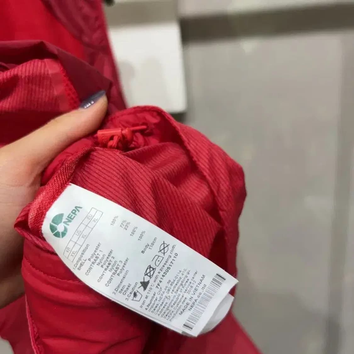 (110) 네파 여성 등산 아웃도어 빅사이즈 바람막이 조끼 상품이미지5