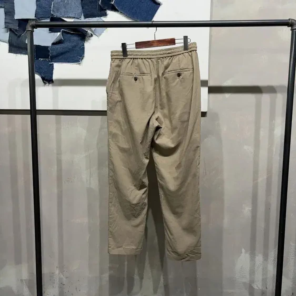 (30~32인치) 지오지아 캐주얼 밴딩 바지 팬츠 상품이미지3