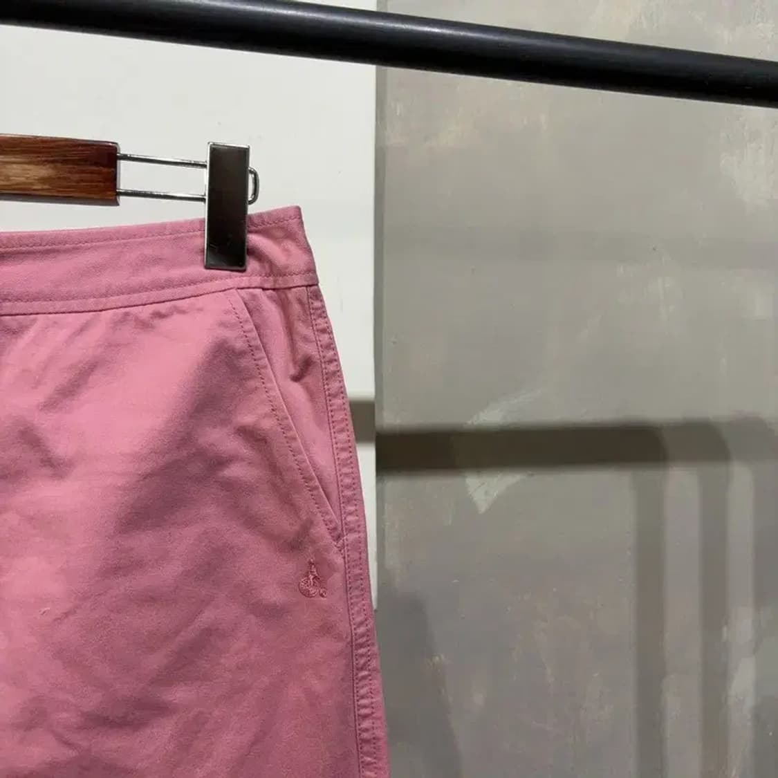 (25인치) 빈폴 여성 캐주얼 핑크 H라인 스커트 치마 상품이미지3