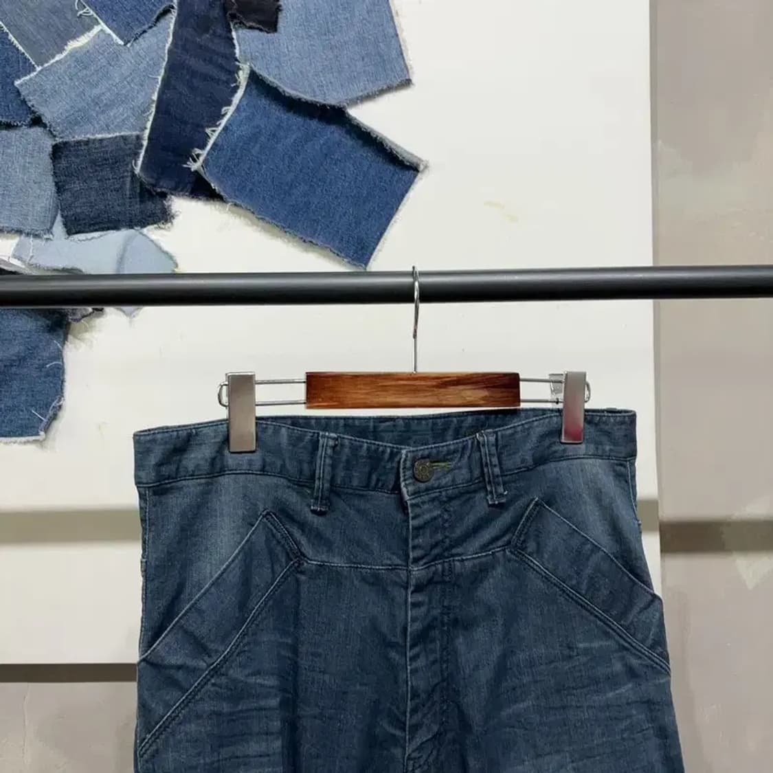 (30인치) 게스 캐주얼 스판 워싱 청바지 데님팬츠 상품이미지2