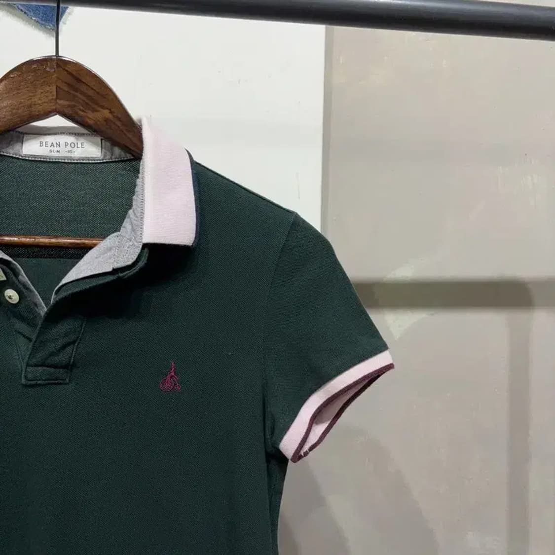 (85) 빈폴 여성 캐주얼 슬림핏 반팔 카라티 상품이미지3